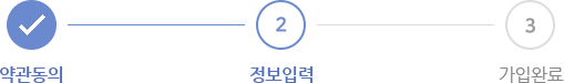 회원가입 1단계: 약관동의